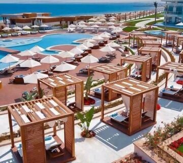 تجهيز جلسات شاطئية في مصر