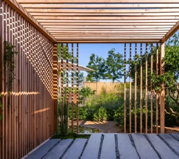 برجولات خشب