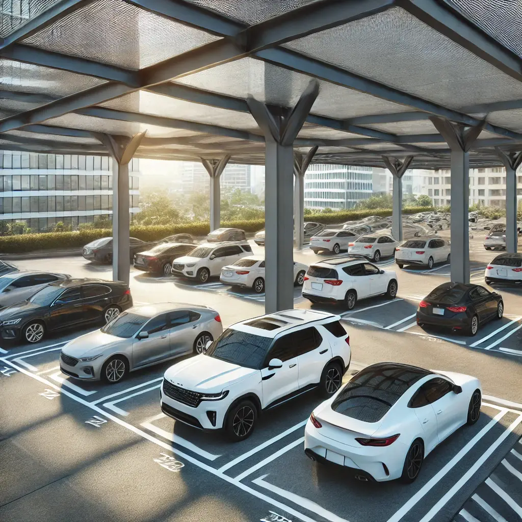 مظلات سيارات