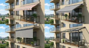 أنواع التندات تندة بلكونة