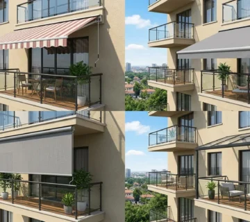 أنواع التندات تندة بلكونة