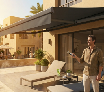 مظلة متحركة ريموت