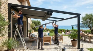 تركيب مظلات متحركة باحدث الاشكال